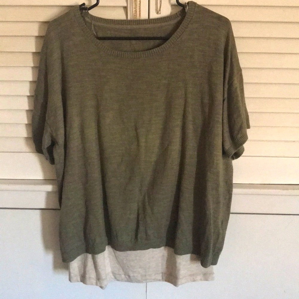 FatFace Layered Shortie Sweater